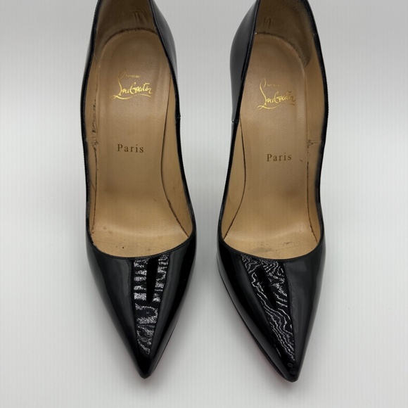 CHRISTIAN LOUBOUTIN SO KATE 120 PATENT PUMPS 40.5 - Picture 2 of 8